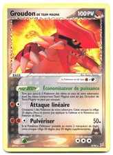 Carte Pokémon Groudon de Team