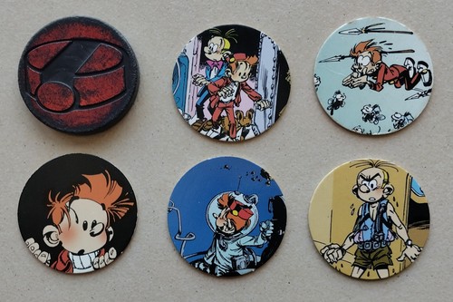 Lot pogs 1 kini spirou - lot,