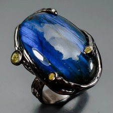 Bague unique 40 ct bague en