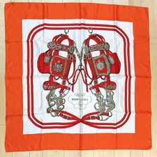 HERMES Carre 90 Soie 100%