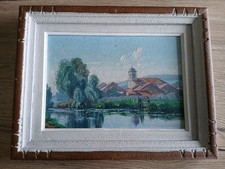 tableau paysage signé