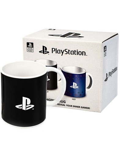 Playstation noir logo print - noir,