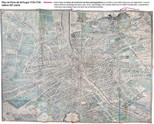 Paris plan turgot 1739 - de,