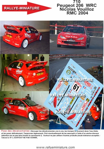 Decals ref 0710 - ref, peugeot