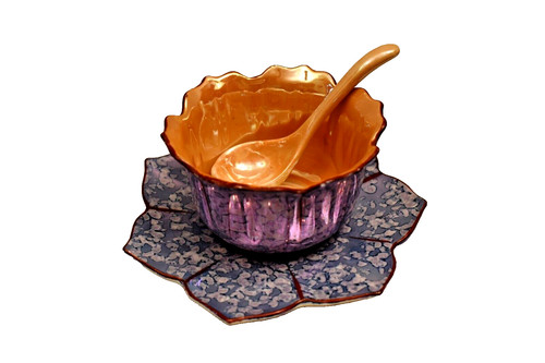 Vintage japonais lustre bol - japonais,