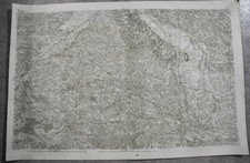 CASSINI CARTE IN PLANO 630mm X