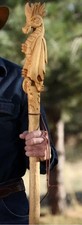 Bâton de marche en bois