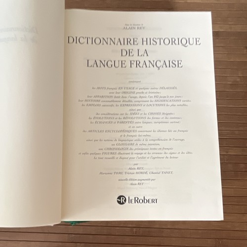 Robert dictionnaire - le,