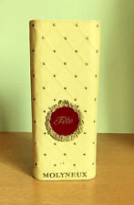 Ancienne boite VIDE du parfum " FETE " de MOLYNEUX  1 /2 floz (30 ml)