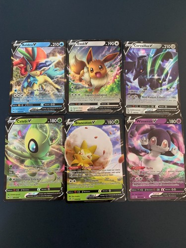 Lot carte pokemon - v:, keldeo