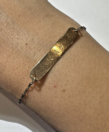 Bracelet choker 14k - bracelet, fait