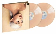 Ariana Grande Sweetener opaque Peach vinyl LP (album vinyle couleur pêche)