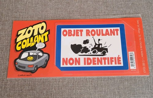Autocollant voiture humour - autocollant,