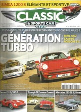CLASSIC & SPORTSCAR N°42 BMW 2002 / SAAB 99 / TRIUMPH TR2 VS DORETTI / SIMCA S