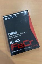 Elcaset Sony LC-90 Type II FeCr neuve Sous Scellé