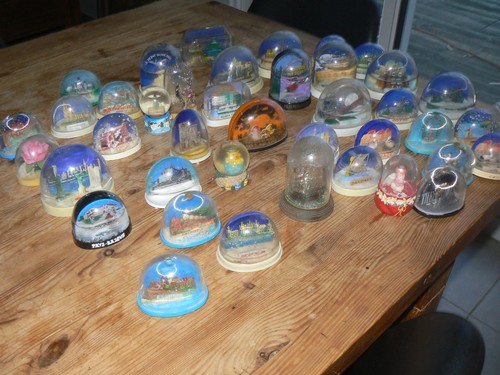 Vintage lot boules a - vintage, neige