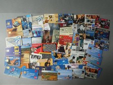 65 télécartes à puce