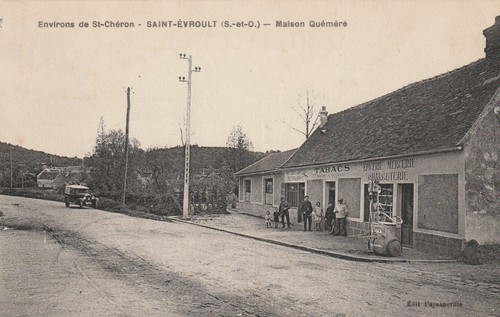 Cpa chenon saint - 91,
