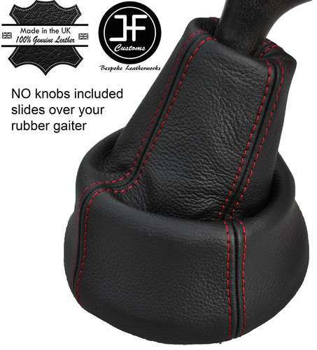Gaiter cuir rouge sur - en,