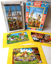Rare Jeu de Cubes Asterix Obelix avec Boite Dargaud SA France 1967