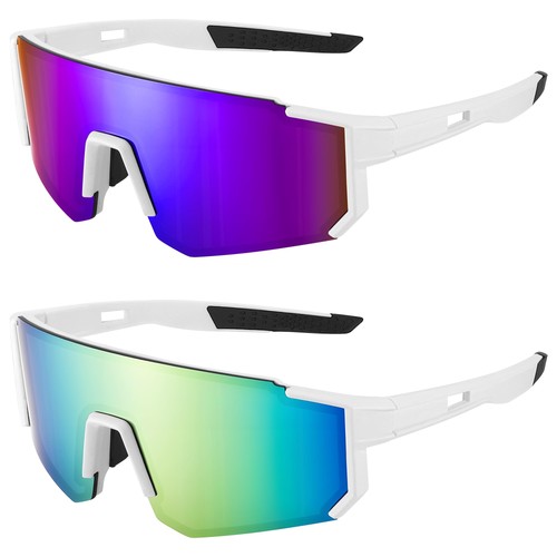 2pcs lunettes soleil - de,