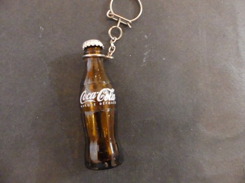 Porte clé bouteille verre - porte,