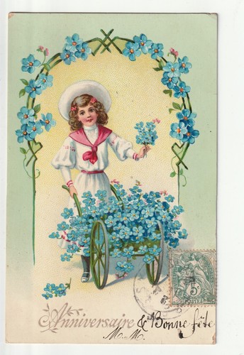 Carte fantaisie old postcard - fantaisie,