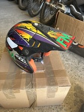 Casque Moto Cross Trial Ancien Vintage Années 90 FM