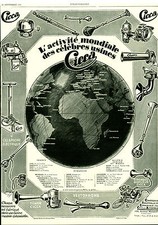 Publicité ancienne voitures Cicca usines mondiales 1927 issue de magazine