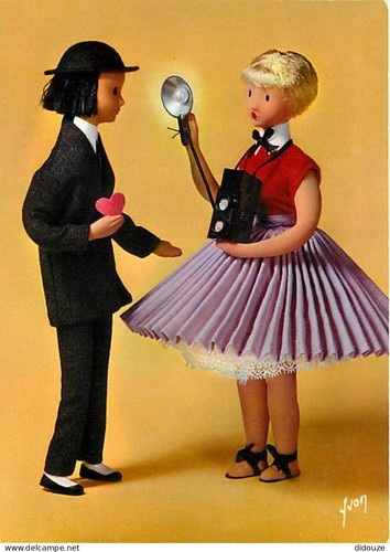 Carte postale illustrateurs - carte,