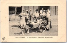 45 SULLY SUR LOIRE - voiture a chien, marchande 4 saisons