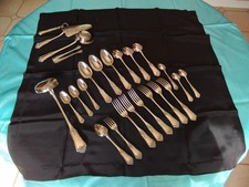 BELLE MENAGERE NEUVE,  METAL ARGENTE,   MARQUE BOULANGER ,  LOUIS XV 32,  1kg790