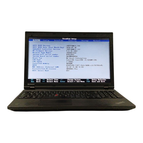 Lenovo thinkpad l540 - lenovo,