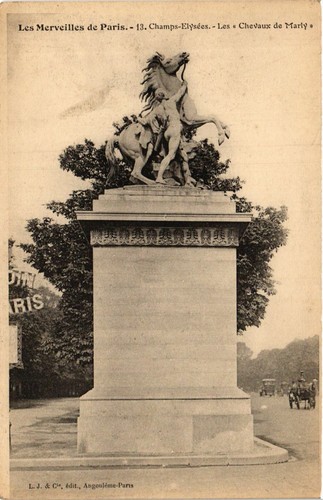 Cpa les merveilles paris - merveilles,