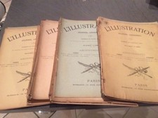 Rare Lot 37 numeros L’illustration 1894