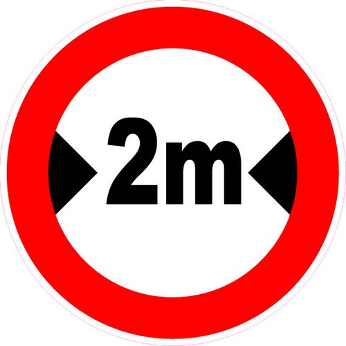 Largeur passage maximum - largeur, de