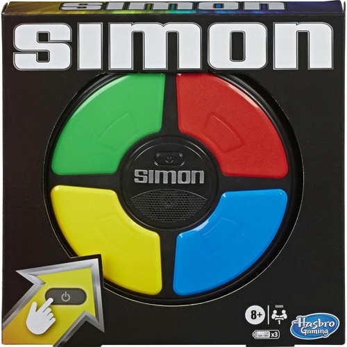 Hasbro simon jeu mémoire - simon, de
