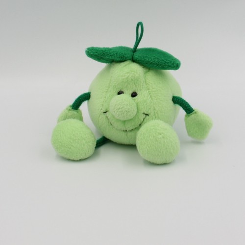 Doudou peluche pomme - , verte