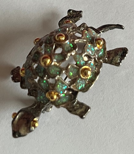 Broche tortue metal - broche,