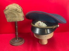 casquette ancienne  militaire russe  et calot lot de 2