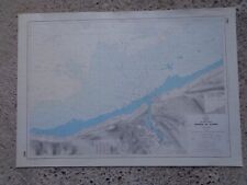 CARTE  MARINE / Abords de