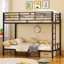 Twin over bunk bed - over,