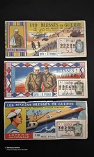 Lot De 3 Billets De Loterie