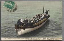 CPA  --  MARINE DE GUERRE UNE BALEINIERE . 1912 . 781.K