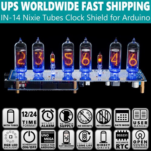 Nixie tube clock - nixie,