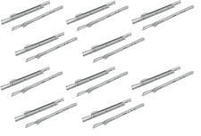 10x Coulisses de Tiroirs à Galets Blanc Schubladenschiene Partie Leadership