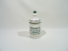 ANCIEN POT A MOUTARDE DIGOIN SARREGUEMINES PARIZOT MOUTARDIER DIJON MUSTARD JAR