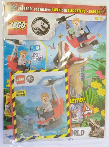 Lego magazine jurassic - world, 3