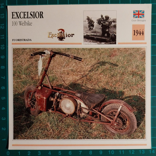 Photo moto excelsior 100 - moto,
