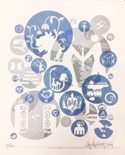 RYAN McGINNESS 'Pathetic Lucky Charms...', 2004 SIGNED Ltd. Ed. Silkscreen Print